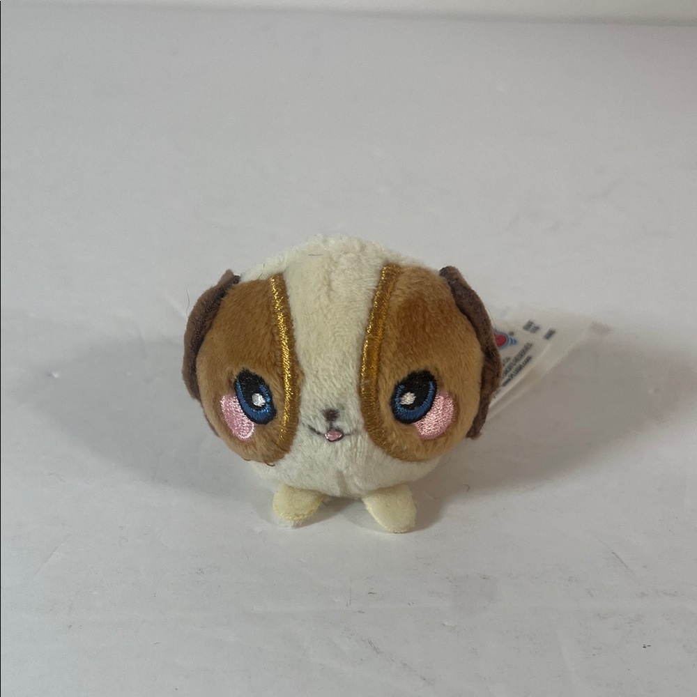 Squeezamals puppy dog Cute Brown and Cream Stuffed Animal Toy